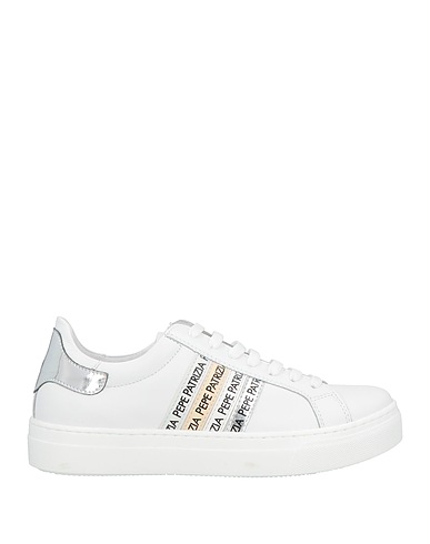 PATRIZIA PEPE Sneakers GIRL Bianco Pelle di vitello