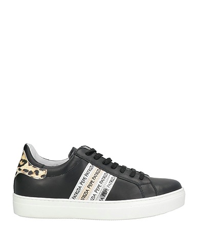 PATRIZIA PEPE Sneakers GIRL Black Calfskin