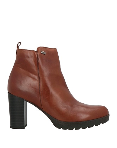 VALLEVERDE Ankle boot Brown Leather
