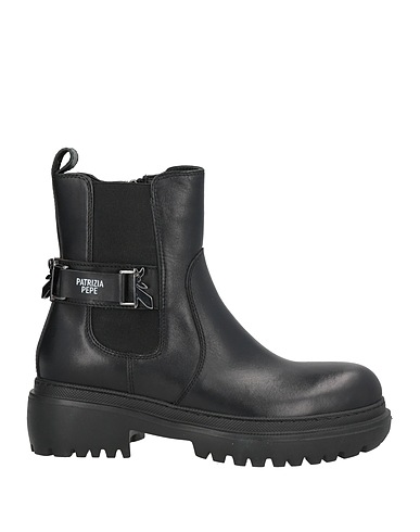PATRIZIA PEPE Ankle boot Black Calfskin