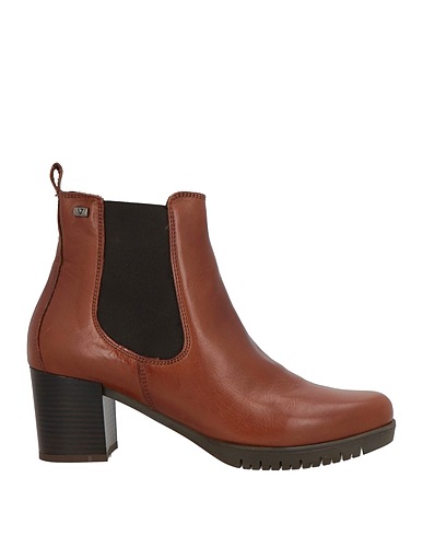 VALLEVERDE Ankle boot Brown Leather
