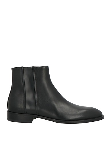 GIOVANNI CONTI Ankle boot Black Calfskin
