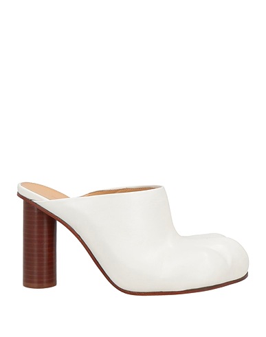 JW ANDERSON Mules and clogs White Leather