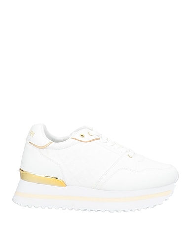 PATRIZIA PEPE Sneakers GIRL White Textile fibers