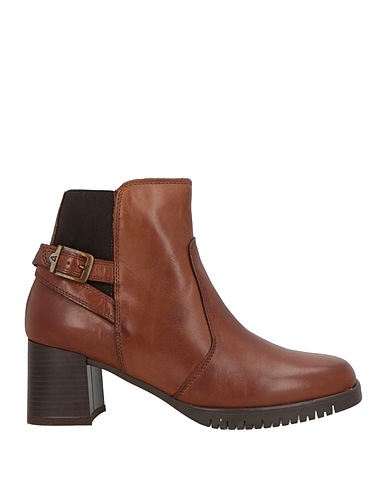VALLEVERDE Ankle boot Brown Calfskin