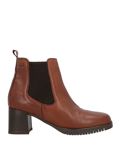 VALLEVERDE Ankle boot Brown Calfskin