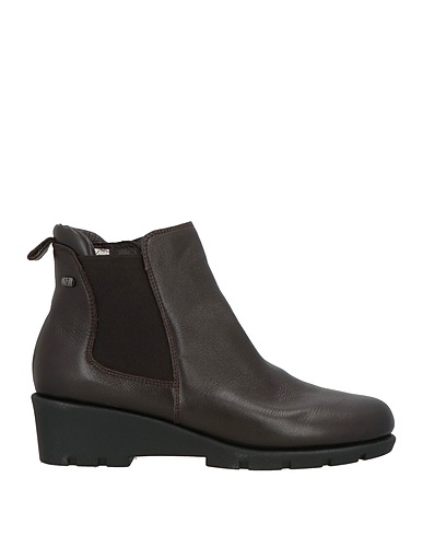 VALLEVERDE Ankle boot Dark brown Leather
