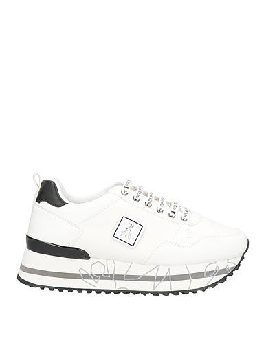 PATRIZIA PEPE Sneakers GIRL White Textile fibres