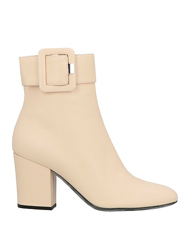 SERGIO ROSSI Ankle boot Cream Leather