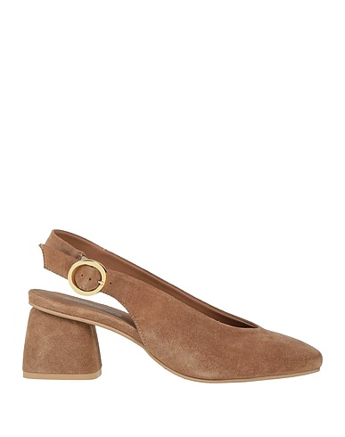 CARMENS Pump Camel Leather