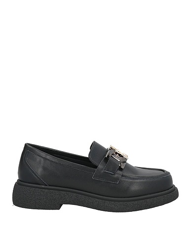 PATRIZIA PEPE Loafers Black Calfskin