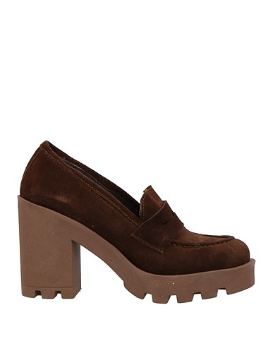 ISLO ISABELLA LORUSSO Loafers Dark brown Textile fibers