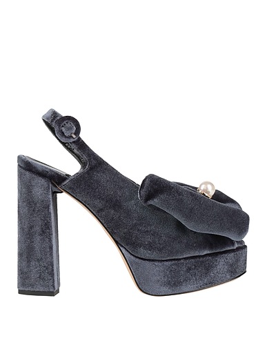 ISLO ISABELLA LORUSSO Sandals Midnight blue Textile fibres