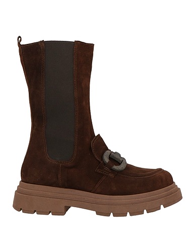 ISLO ISABELLA LORUSSO Ankle boot Dark brown Calfskin