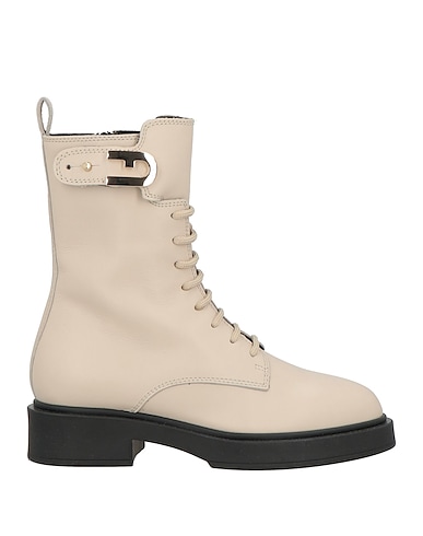 FURLA Ankle boot Beige Calfskin