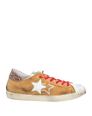 2STAR Sneakers Camel Leather