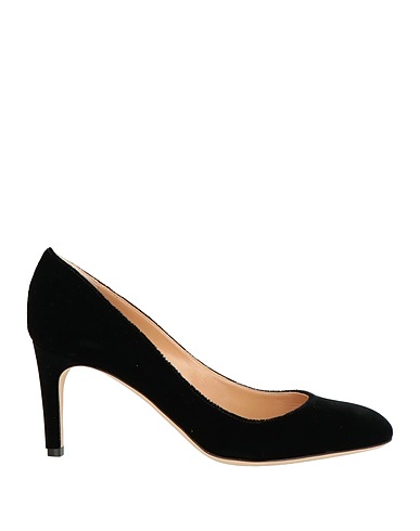 SERGIO ROSSI Pump Black Textile fibers