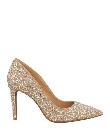 MICHAEL MICHAEL KORS Pump Gold Textile fibers