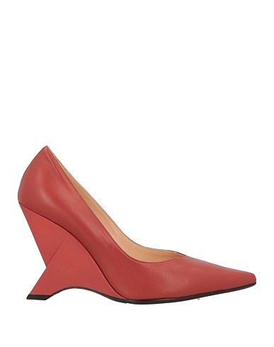 EMMELINE Court Brick red Leather