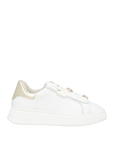 ED PARRISH Sneakers White Leather