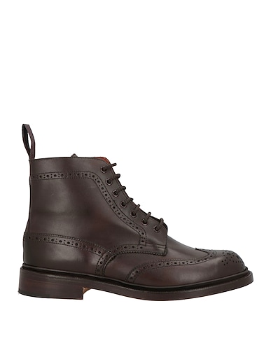 TRICKER'S Ankle boot Dark brown Leather