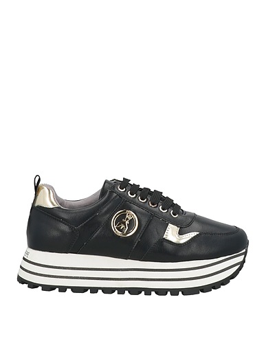 PATRIZIA PEPE Sneakers Black Textile fibres