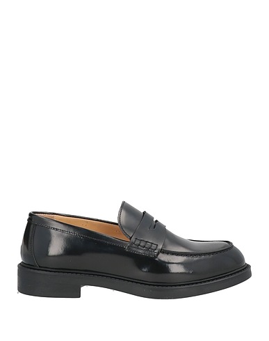 DOUCAL'S Loafers Black Leather