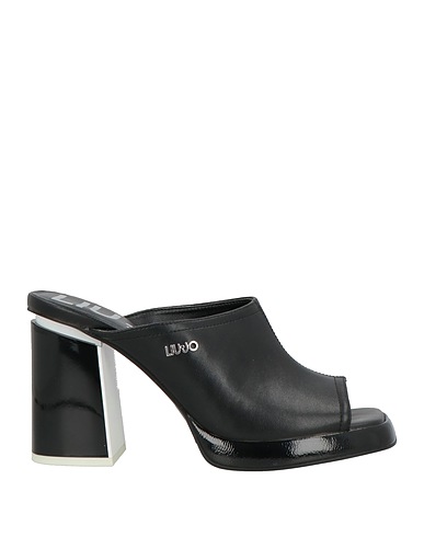 LIU •JO Sandals Black Other Fibres