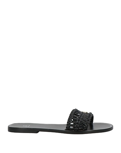 PATRIZIA PEPE Sandals Black Leather