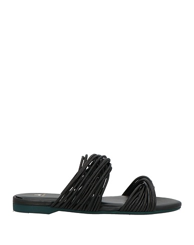 PATRIZIA PEPE Sandals Black Leather