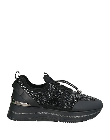 PATRIZIA PEPE Sneakers GIRL Μαύρο Ίνες υφασμάτων