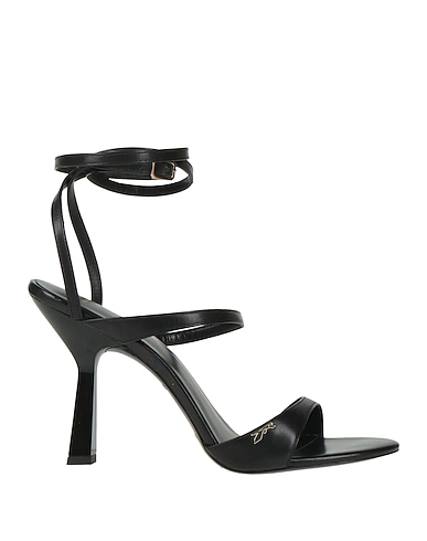 PATRIZIA PEPE Sandals NERO Leather