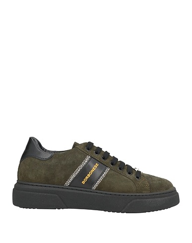 BORBONESE Sneakers Dark green Leather