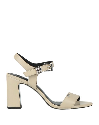 PATRIZIA PEPE Sandals Cream Leather