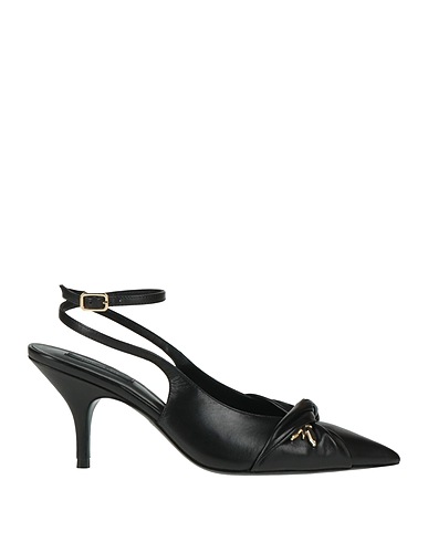 PATRIZIA PEPE Court Black Leather