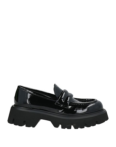 GIOVANNI CONTI Loafers Black Leather