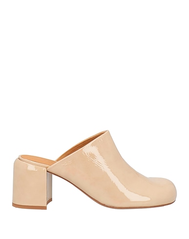 AUDREY Mules and clogs Beige Leather