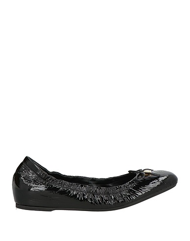 VALENTINO GARAVANI Ballet flats Black Leather