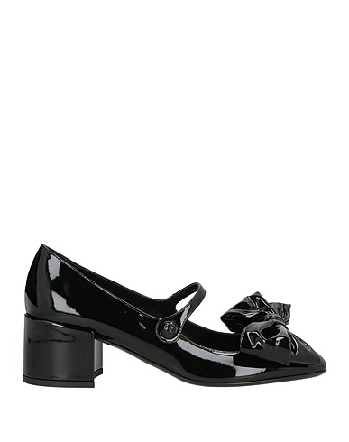 VALENTINO GARAVANI Court Black Leather