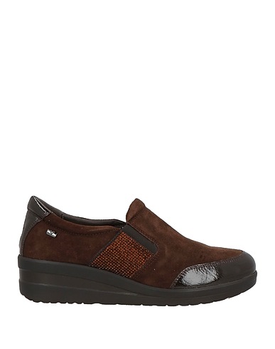 VALLEVERDE Sneakers Dark brown Leather