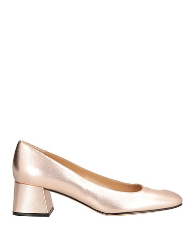 SERGIO ROSSI Pump Rose gold Leather
