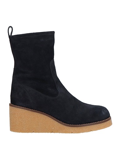 UNISA Ankle boot Midnight blue Leather