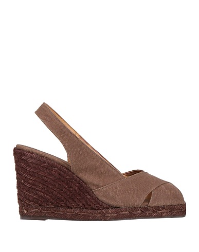 CASTAÑER Espadrilles Chocolate brown Textile fibres
