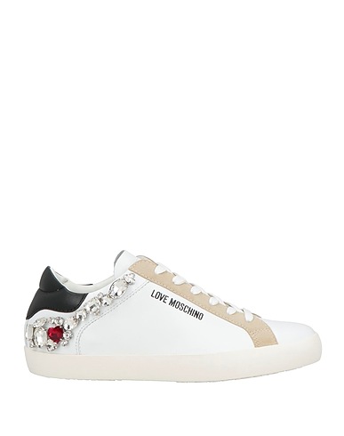 LOVE MOSCHINO Sneakers White Leather