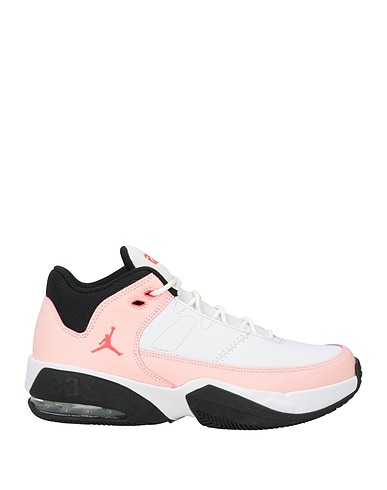 JORDAN Sneakers Pink Leather, Other Fibres