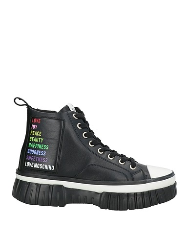 LOVE MOSCHINO Sneakers Black Textile fibers