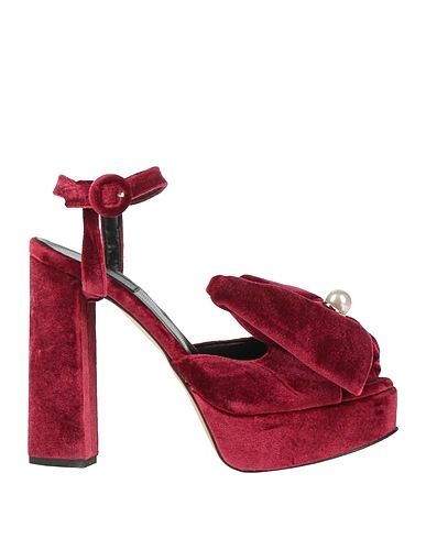 ISLO ISABELLA LORUSSO Sandals Garnet Textile fibres