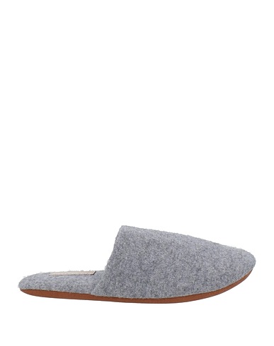 PUROTATTO Slides and slippers Grey 100% Cashmere