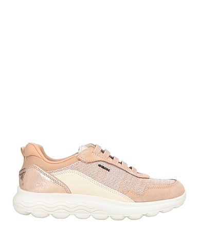 GEOX Sneakers Blush Leather, Textile fibres