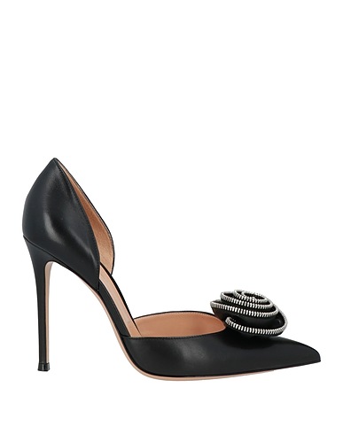 GIANVITO ROSSI Pump Black Leather
